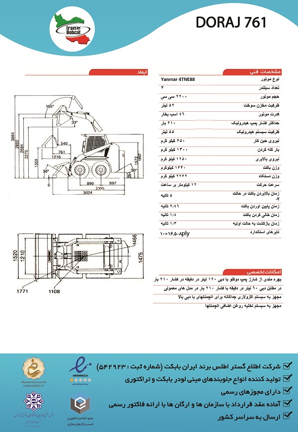 کاتالوگ دراج 761 1