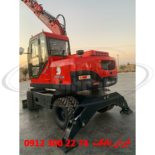 مینی بیل مکانیکی فوریوز R70W