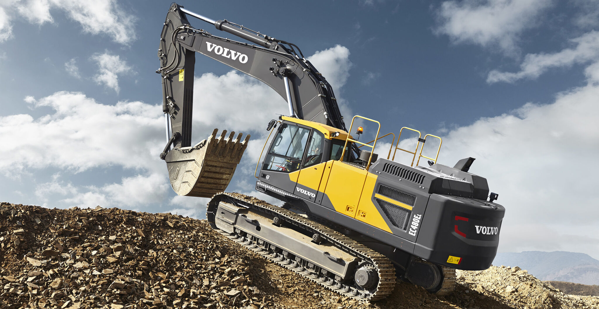 بیل مکانیکی ولوو مدل Volvo EC480E