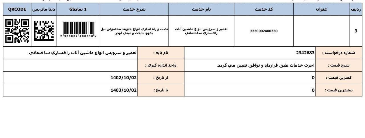 هزینه تعمیر ماشین آلات راهسازی