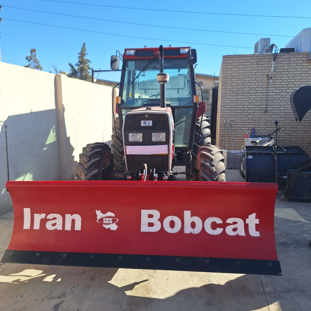 برف روب تراکتوری ایران بابکت 10